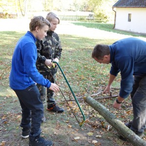 Oddílová výprava na Vorlovskou myslivnu