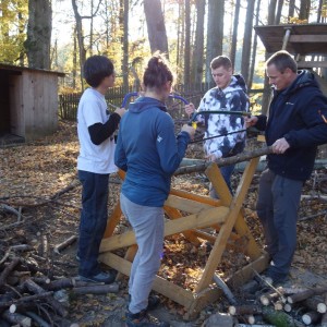Oddílová výprava na Vorlovskou myslivnu