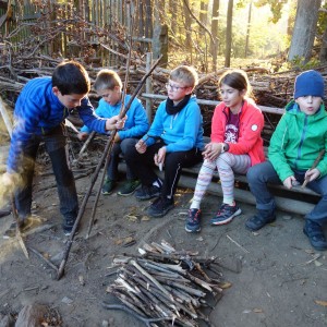 Oddílová výprava na Vorlovskou myslivnu
