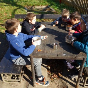 Oddílová výprava na Vorlovskou myslivnu