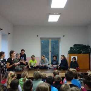 Oddílová výprava na Vorlovskou myslivnu