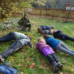 Oddílová výprava na Vorlovskou myslivnu