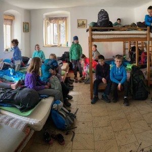 Oddílová výprava na Vorlovskou myslivnu