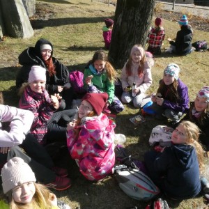 Oddílová výprava na Vorlovskou myslivnu