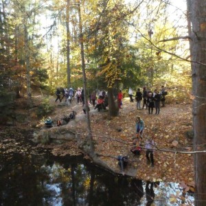 Oddílová výprava na Vorlovskou myslivnu