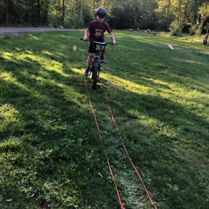 Květnová oddílovka Lišek a Kocourů na kolech