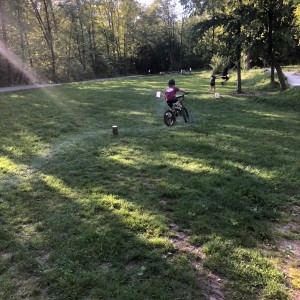 Květnová oddílovka Lišek a Kocourů na kolech