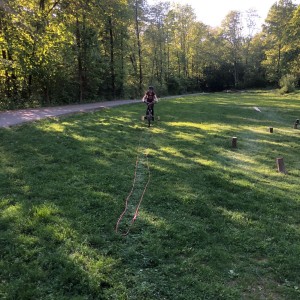 Květnová oddílovka Lišek a Kocourů na kolech