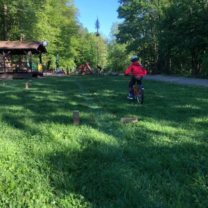 Květnová oddílovka Lišek a Kocourů na kolech