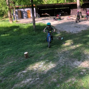 Květnová oddílovka Lišek a Kocourů na kolech