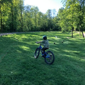 Květnová oddílovka Lišek a Kocourů na kolech