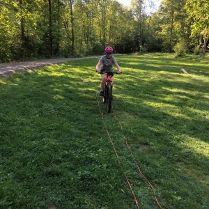Květnová oddílovka Lišek a Kocourů na kolech