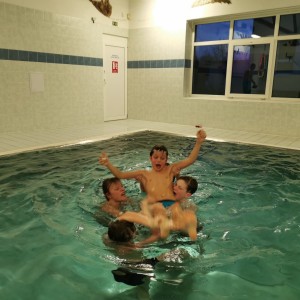 Lišky na bazéně - 21.2.2022