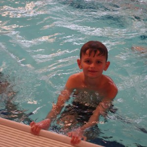 Březnová oddílovka v bazéně