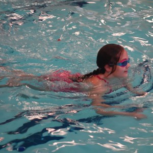 Březnová oddílovka v bazéně