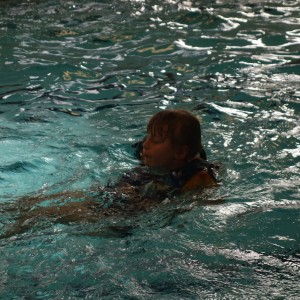 Březnová oddílovka v bazéně