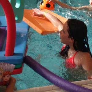 Březnová oddílovka v bazéně