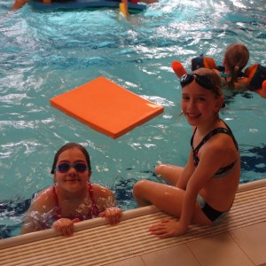 Březnová oddílovka v bazéně