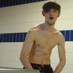 Březnová oddílovka v bazéně