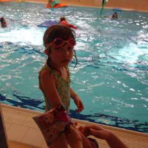 Březnová oddílovka v bazéně