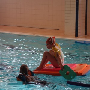 Březnová oddílovka v bazéně