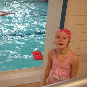 Březnová oddílovka v bazéně