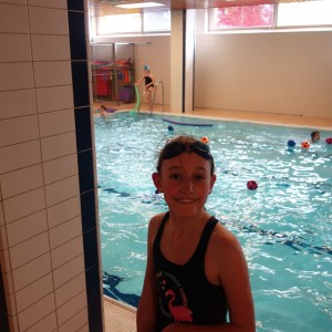 Březnová oddílovka v bazéně