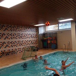 Březnová oddílovka v bazéně