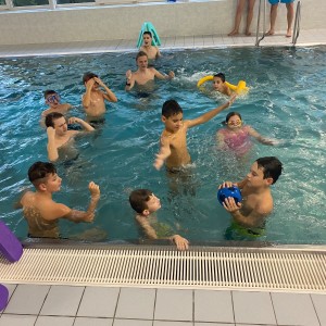 Kocouří a Liščí oddílovka na bazéně