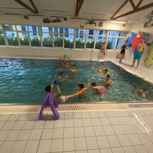 Kocouří a Liščí oddílovka na bazéně