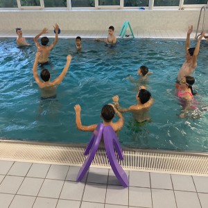 Kocouří a Liščí oddílovka na bazéně