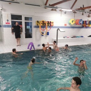 Kocouří a Liščí oddílovka na bazéně