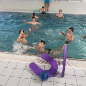Kocouří a Liščí oddílovka na bazéně
