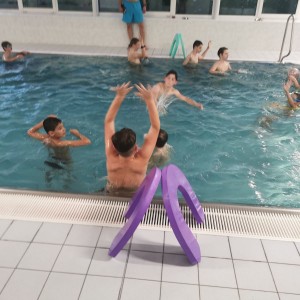 Kocouří a Liščí oddílovka na bazéně