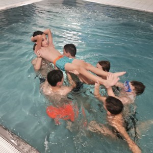 Kocouří a Liščí oddílovka na bazéně