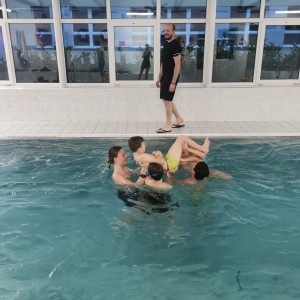 Kocouří a Liščí oddílovka na bazéně