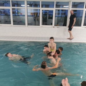Kocouří a Liščí oddílovka na bazéně