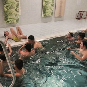 Kocouří a Liščí oddílovka na bazéně