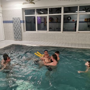 Kocouří a Liščí oddílovka na bazéně