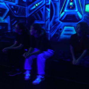 Kudlančí laser game a přespaní na Boudě