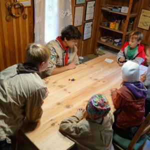 Říjnová oddílovka