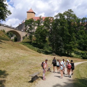 Sovy na hradě Veveří