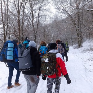 Sršní výprava na lezeckou stěnu do Kuřimi