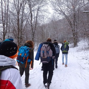 Sršní výprava na lezeckou stěnu do Kuřimi