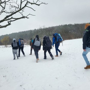 Sršní výprava na lezeckou stěnu do Kuřimi