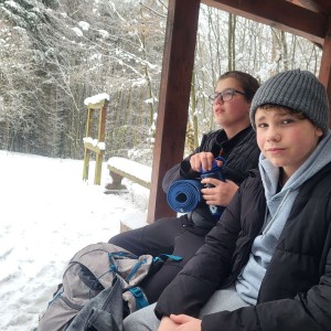 Sršní výprava na lezeckou stěnu do Kuřimi
