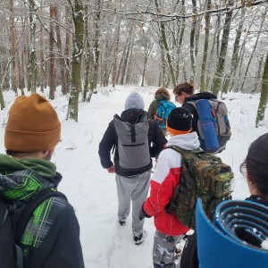 Sršní výprava na lezeckou stěnu do Kuřimi