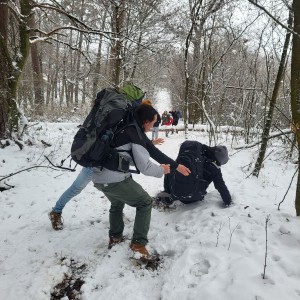 Sršní výprava na lezeckou stěnu do Kuřimi