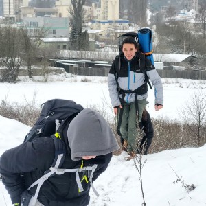 Sršní výprava na lezeckou stěnu do Kuřimi
