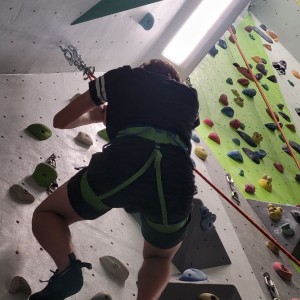 Sršní výprava na lezeckou stěnu do Kuřimi
